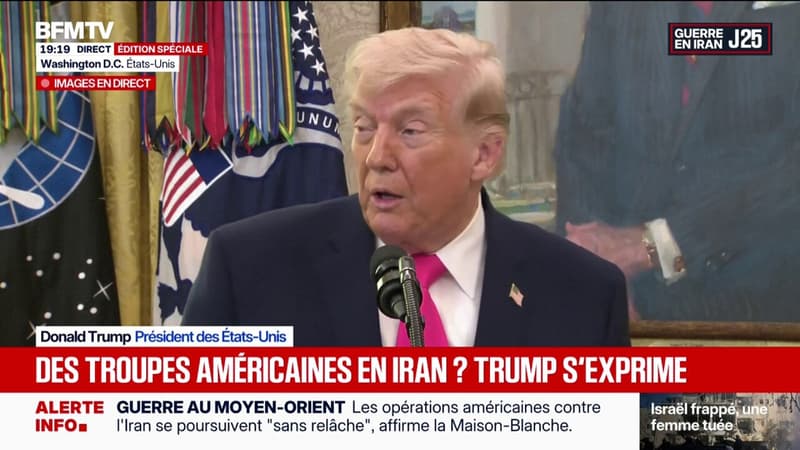 Iran: "Nous sommes en pourparlers avec les bonnes personnes et vous n'imaginez pas à quel point ils veulent faire un accord", déclare Donald Trump