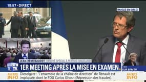 Présidentielle: François Fillon tient son permier meeting après sa mise en examen