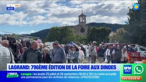 Hautes-Alpes: Lagrand célèbre la 796e édition de la foire aux dindes