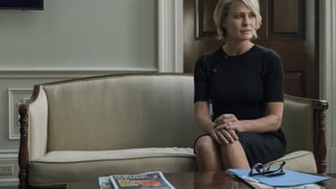 Robin Wright dans le rôle de Claire Underwood, dans la série "House of Cards".