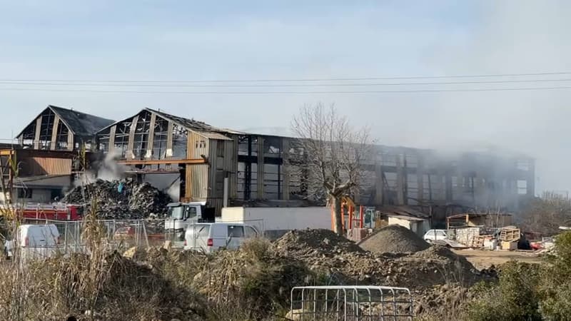 Saint-Chamas: deux ans après l'incendie du centre de tri, l'évacuation de 1.200 tonnes de déchets terminée