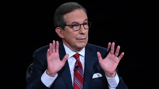 Chris Wallace lors du premier débat, le 29 octobre 2020