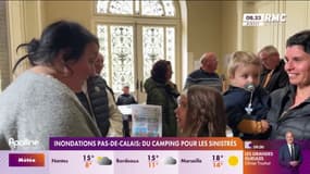 Inondations Pas-de-Calais: Du camping pour les sinistrés