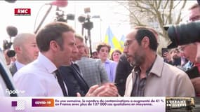 "Il ne me reste rien pour vivre" : à Dijon, Emmanuel Macron interpellé sur le pouvoir d'achat