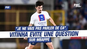 PSG : "Je ne vais pas parler de ça", Vitinha évite une question sur Mbappé