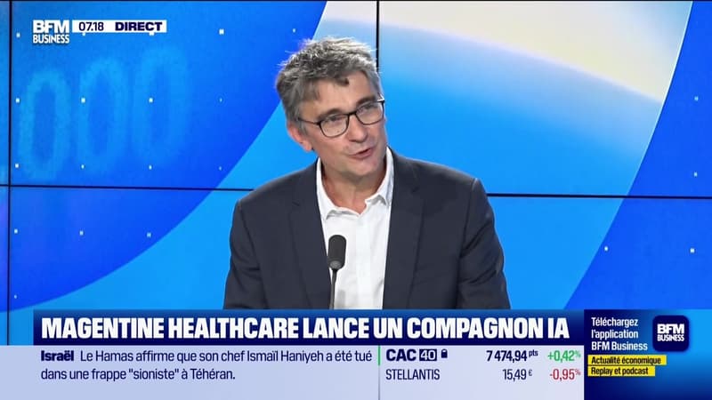 François Dupoteau (Magentine Healthcare) : Magentine Healthcare lance un campagnon IA - 31/07