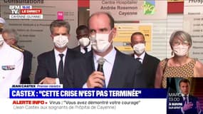 Jean Castex en Guyane: "Cette crise sanitaire n'est pas terminée"