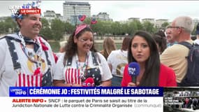 "Pour moi, c'était un rêve": l'excitation de Melany, touriste américaine, à quelques heures de la cérémonie d'ouverture des Jeux olympiques de Paris 2024