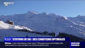 Aux Menuires, les conditions météo sont optimales pour les sports d'hiver