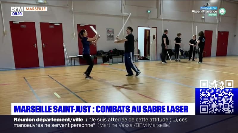 Passions Provence du samedi 2 mars 2024 - Marseille Saint-Just, combats au sabre laser