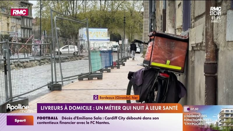 Livreurs à domicile : un métier qui nuit à leur santé