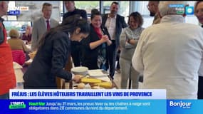 Fréjus : Les lycéens hôteliers travaillent les vins de Provence