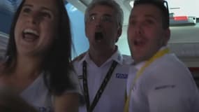 Marc Madiot, l'ambianceur du bus de la FDJ.