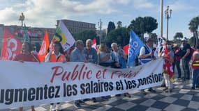 Une manifestation était organisée à Nice le 13 octobre 2023.