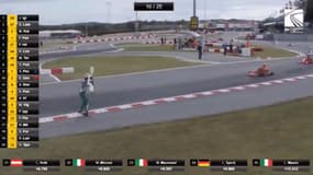L’incroyable pétage de plomb d’un pilote de karting
