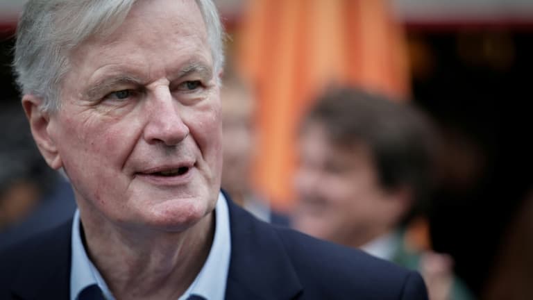 L'ex-Premier ministre Michel Barnier, le 3 septembre 2025 à Paris