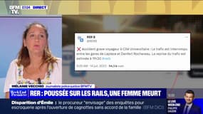 À Paris, une femme a été mortellement percutée par un RER, après avoir été poussée sur les rails