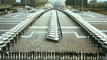 Les salariés de l'entreprise en 1973.