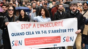 Un millier de manifestants à Nantes pour dire "stop à l'insécurité", le 1er octobre 2022