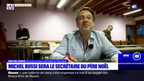 L'écrivain normand, Michel Bussi, sera le secrétaire du Père Noël