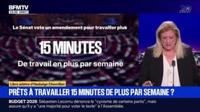 Prêts à travailler quinze minutes de plus par semaine ? - 24/11