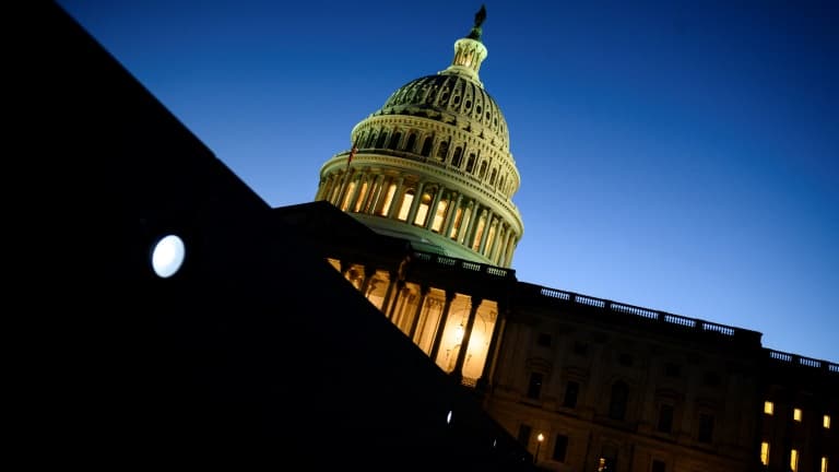 Le Capitole, siège du Congrès américain à Washington le 1er octobre 2021