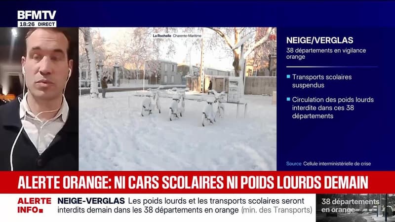 Marshall Truchot : Neige-verglas, demain, l’IDF en mode confinement ? - 06/01