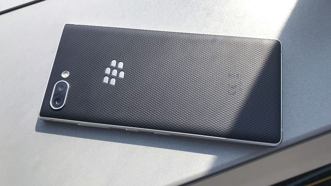 Le dos du Blackberry Key2 Le dos du Blackberry Key2