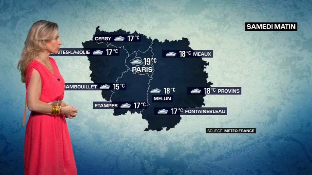 Une météo maussade ce week-end à Paris. Une météo maussade ce week-end à Paris.