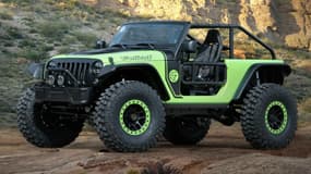 Une allure dingue, un moteur qui ne l'est pas moins, cette Wrangler "Trailcat" va faire parler dans le cercle des amoureux de Jeep.