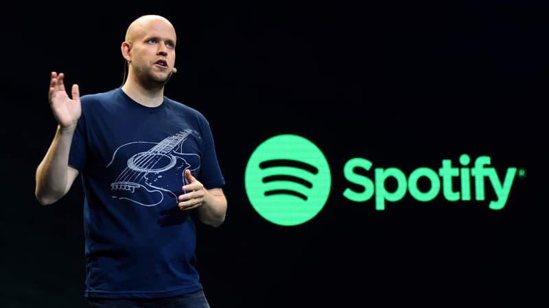 Daniel Ek,, le directeur général de Spotify