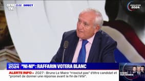 Jean-Pierre Raffarin: "Le ralliement d'Éric Ciotti [au Rassemblement national] ne m'a pas surpris"