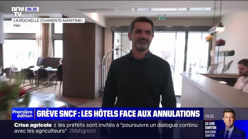 Grève SNCF: les hôteliers confrontés à de nombreuses annulations