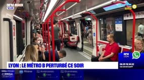 Lyon: le métro B perturbé ce lundi et mardi soir