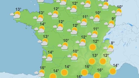 Les prévisions de Météo-France pour la journée de jeudi 5 janvier 2023.