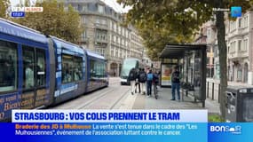 Strasbourg: l'Eurométropole expérimente le transport des colis par le tramway
