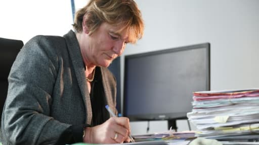 La procureure de Mulhouse, Edwige Roux-Morizot, au tribunal de Mulhouse, le 22 novembre 2018