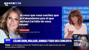Story 1 : Céline Dion, malade, annule tous ses concerts - 26/05