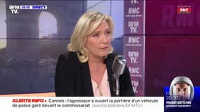 Marine Le Pen estime qu'Éric Zemmour a "une vision très dégradée des femmes"