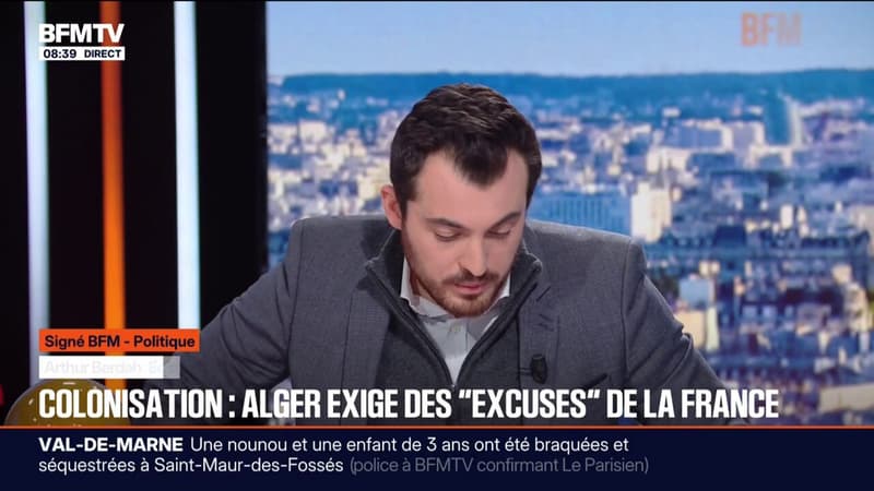 SIGNÉ BFM - Loi criminalisant la colonisation française adoptée par Alger: "L'Algérie défie Paris avec ce texte"