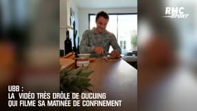 UBB : La vidéo très drôle de Ducuing qui filme sa matinée de confinement