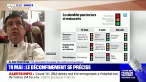 Réouvertures: pour le président de l'Association français des maîtres restaurateurs, le calendrier annonce "la fin d'un véritable cauchemar"
