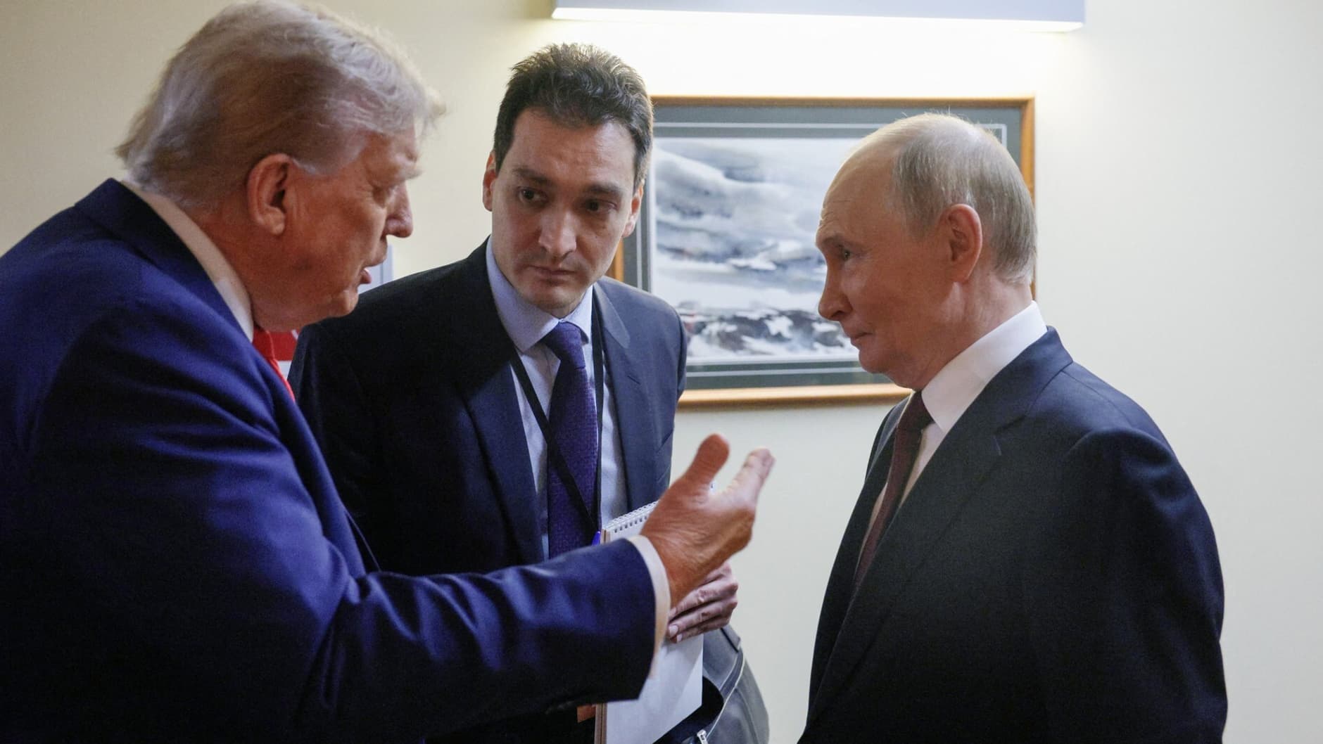 Vladimir Poutine et Donald Trump en Alaska ce vendredi 15 août 2025.