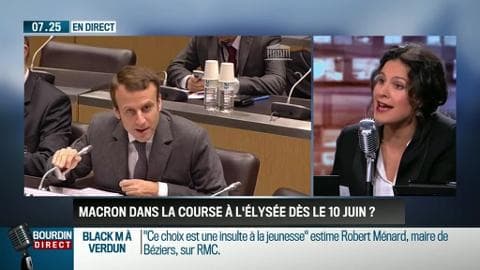 Apolline de Malherbe: Emmanuel Macron serait-il dans la course à l'Élysée ? - 12/05