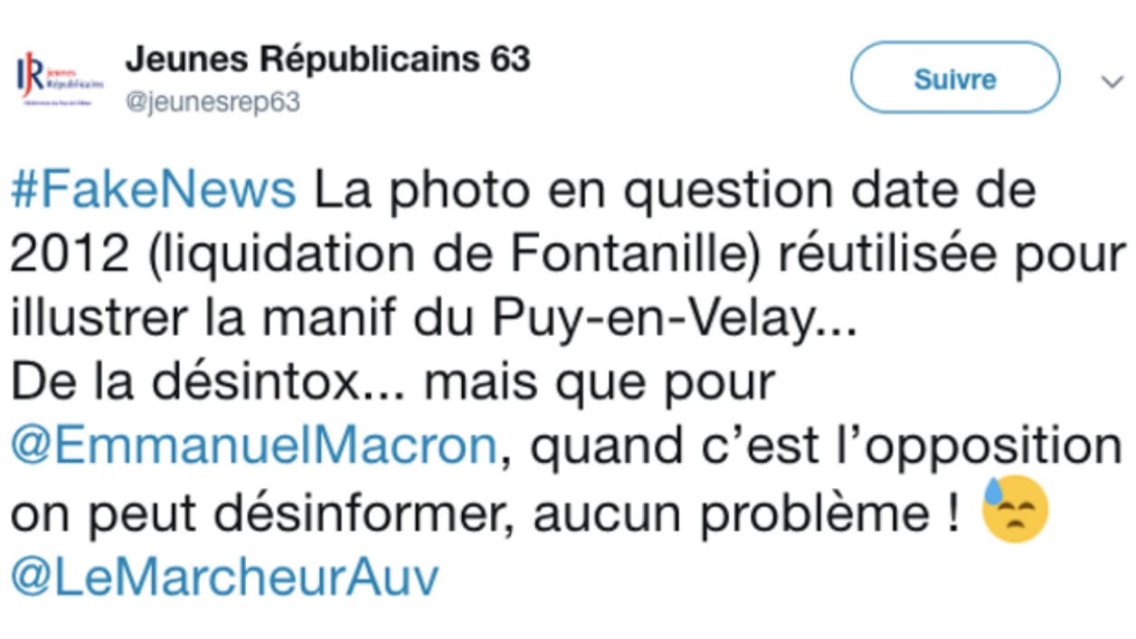 Le Tweet des Jeunes Républicains du Puy-De-Dôme Le Tweet des Jeunes Républicains du Puy-De-Dôme