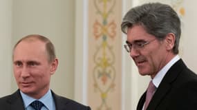 Le patron de Siemens a rencontré Vladimir Poutine le 26 mars