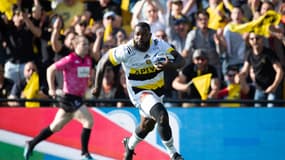 Dany Priso avec La Rochelle en Top 14, le 7 mai 2022