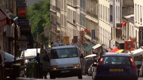 Rue de Belleville, à Paris