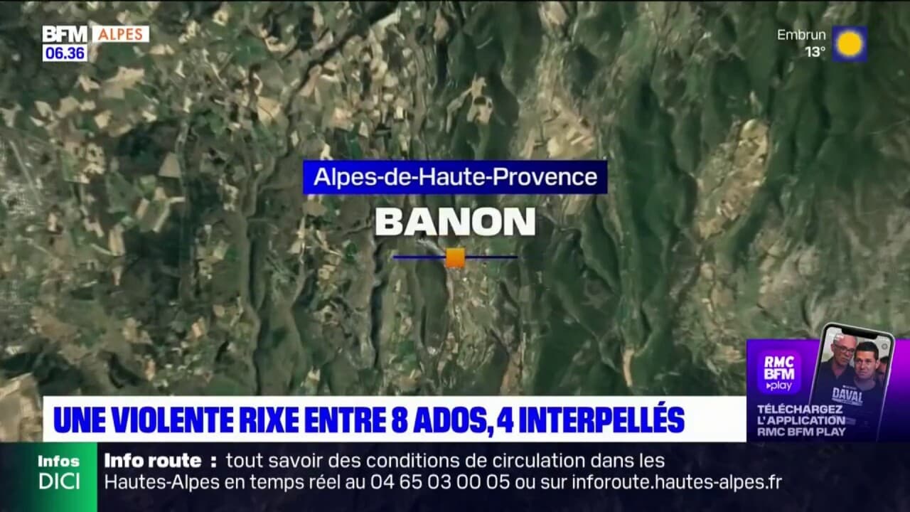 Une Rixe Alpes-de-Haute-Provence: une violente rixe entre huit lycéens explose à ...