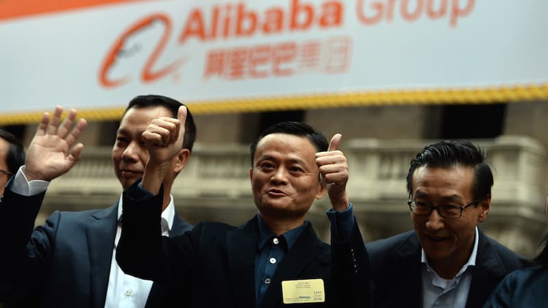 La stratégie de Jack Ma, fondateur et patron d'Alibaba, est de devenir un géant mondial du Net, comme Google, Apple ou Amazon.